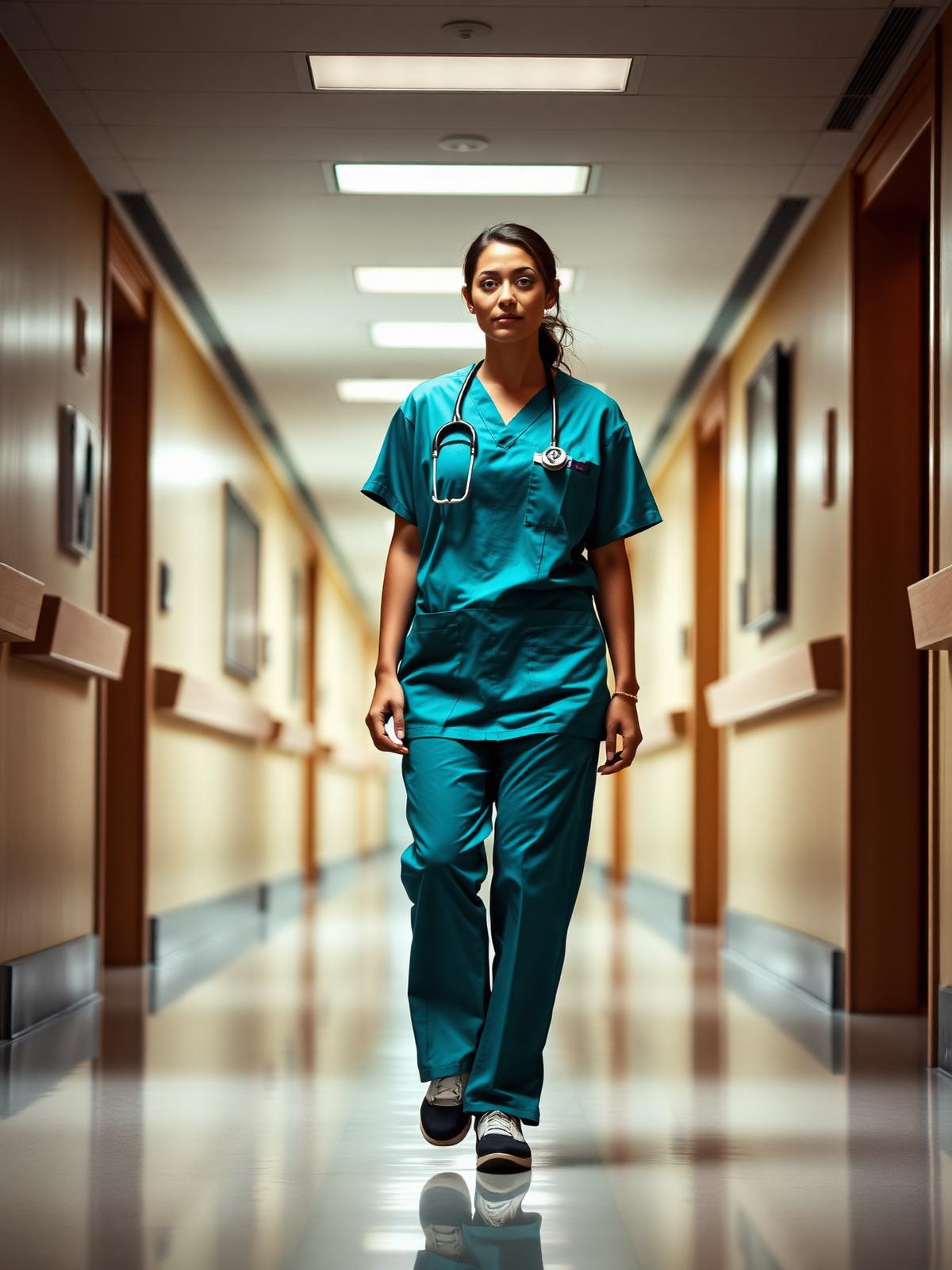 Healthcare professional in a New York facility